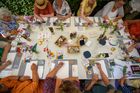 Foto van Aquarelworkshop tussen de bloemen